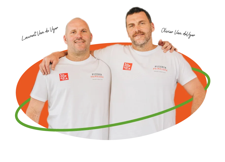 Laurent y Olivier Van de Vyer, hermanos al frente de Pizzeria Primavera